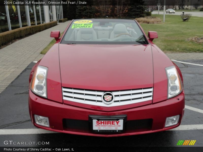 Crimson Red Pearl / Shale 2004 Cadillac XLR Roadster