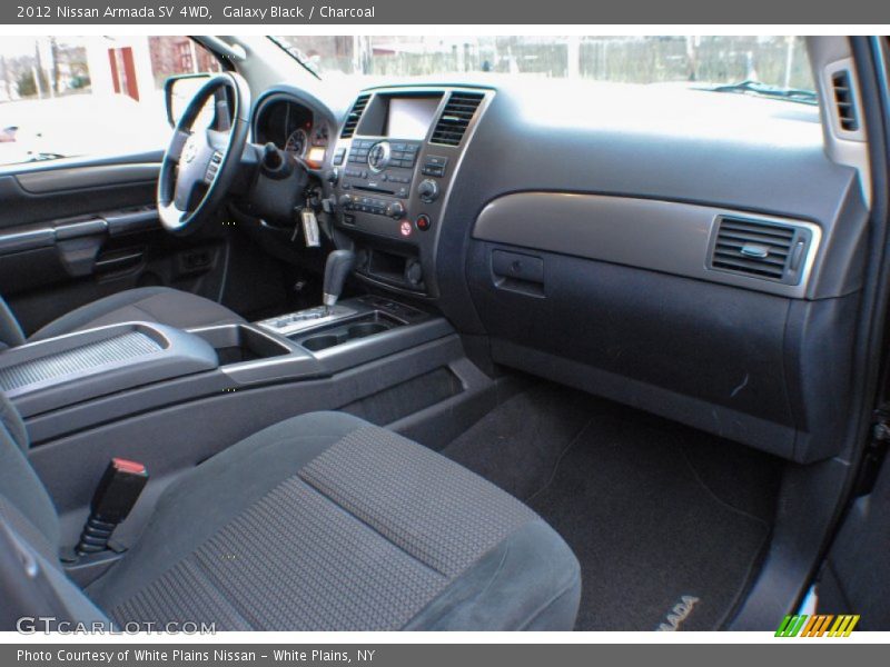 Galaxy Black / Charcoal 2012 Nissan Armada SV 4WD