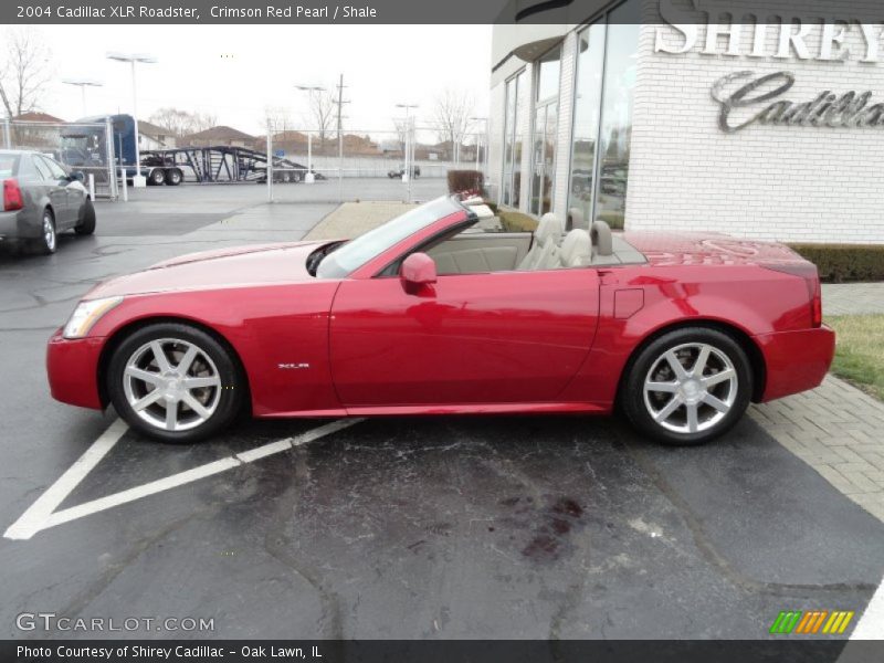 Crimson Red Pearl / Shale 2004 Cadillac XLR Roadster