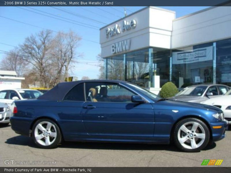 Mystic Blue Metallic / Sand 2006 BMW 3 Series 325i Convertible