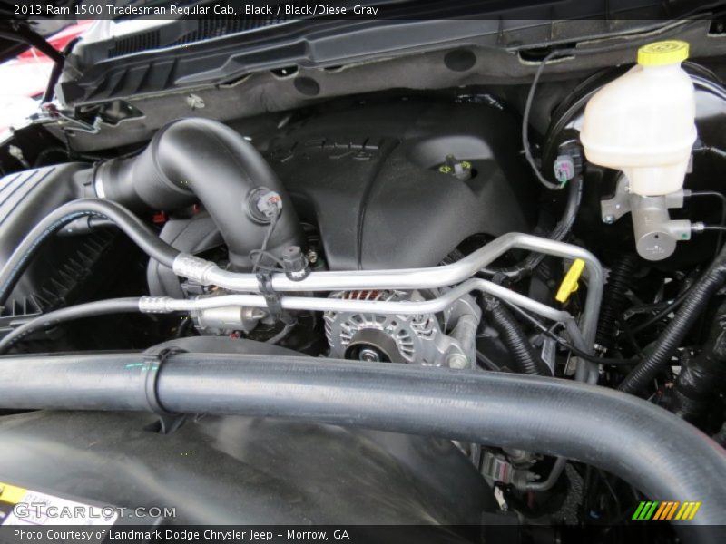 Black / Black/Diesel Gray 2013 Ram 1500 Tradesman Regular Cab