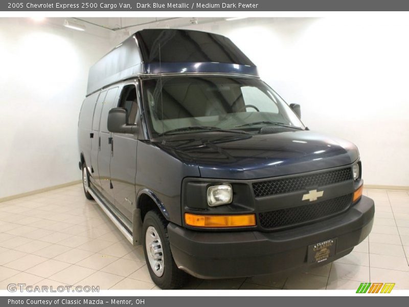 Dark Blue Metallic / Medium Dark Pewter 2005 Chevrolet Express 2500 Cargo Van