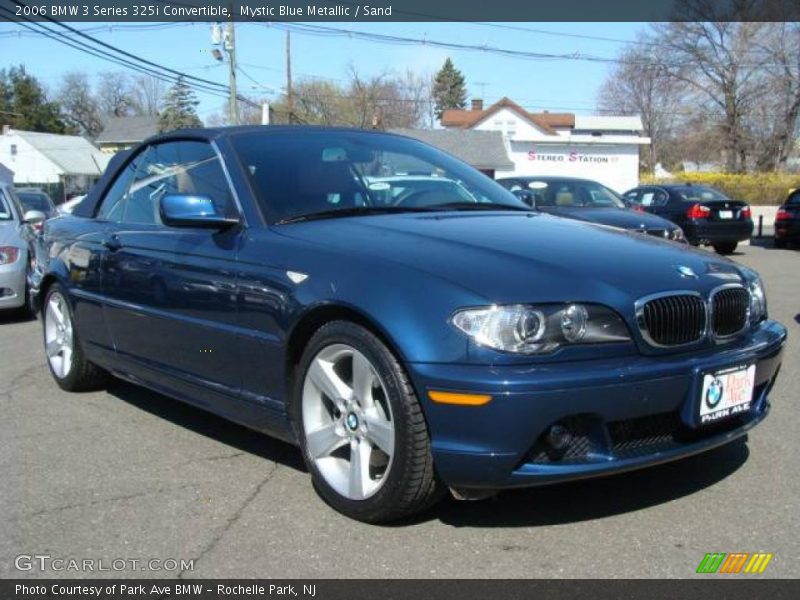 Mystic Blue Metallic / Sand 2006 BMW 3 Series 325i Convertible