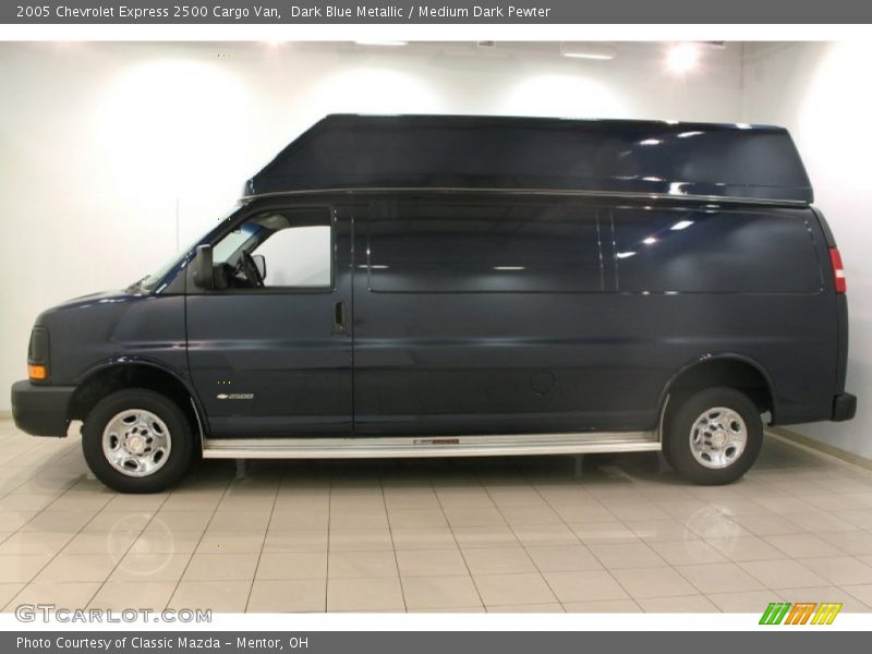  2005 Express 2500 Cargo Van Dark Blue Metallic