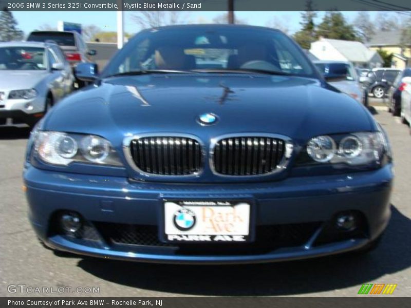 Mystic Blue Metallic / Sand 2006 BMW 3 Series 325i Convertible