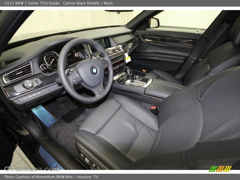  2013 7 Series 750i Sedan Black Interior