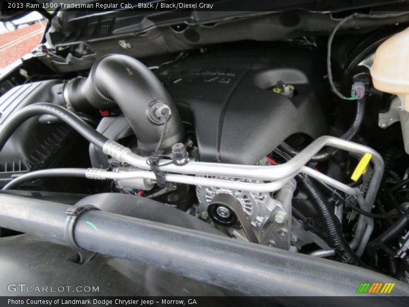 Black / Black/Diesel Gray 2013 Ram 1500 Tradesman Regular Cab