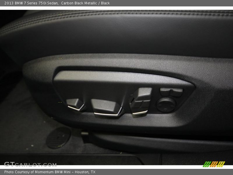 Carbon Black Metallic / Black 2013 BMW 7 Series 750i Sedan