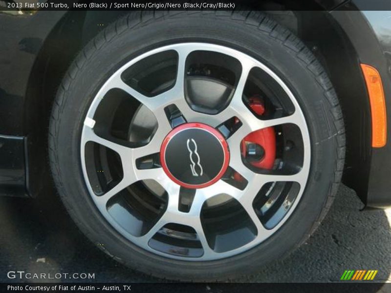 Nero (Black) / Sport Nero/Grigio/Nero (Black/Gray/Black) 2013 Fiat 500 Turbo
