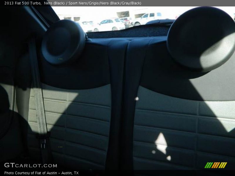 Nero (Black) / Sport Nero/Grigio/Nero (Black/Gray/Black) 2013 Fiat 500 Turbo
