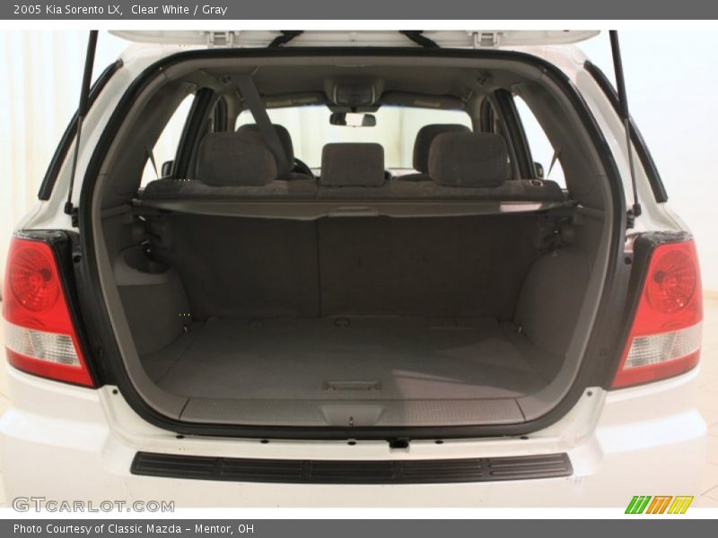Clear White / Gray 2005 Kia Sorento LX