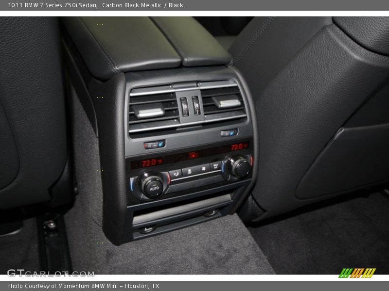 Carbon Black Metallic / Black 2013 BMW 7 Series 750i Sedan