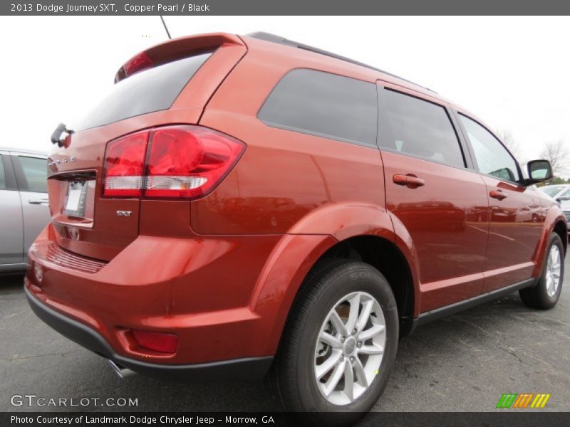 Copper Pearl / Black 2013 Dodge Journey SXT