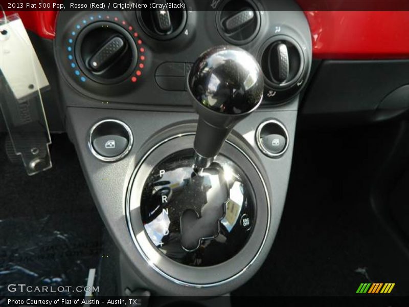 Rosso (Red) / Grigio/Nero (Gray/Black) 2013 Fiat 500 Pop