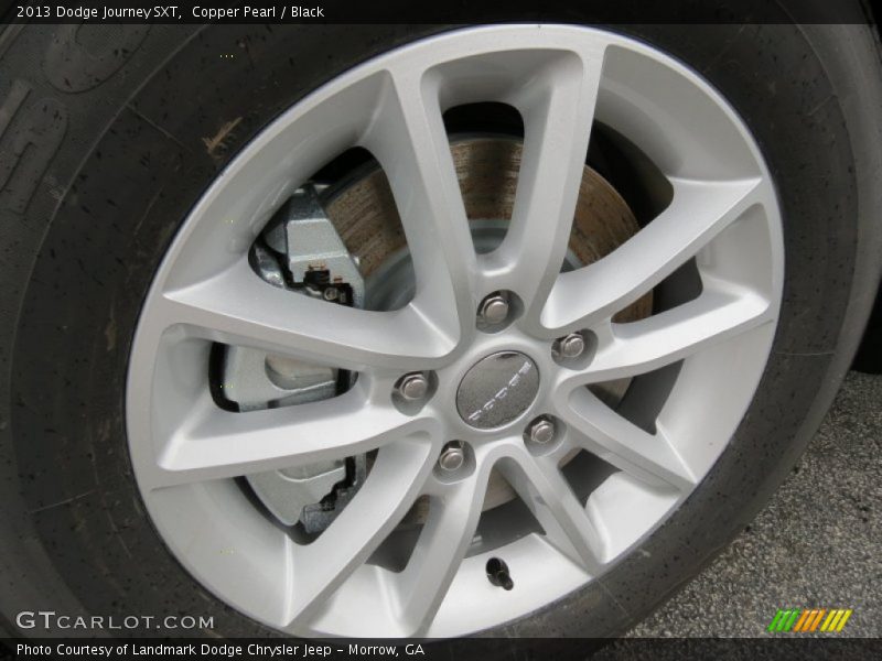 Copper Pearl / Black 2013 Dodge Journey SXT