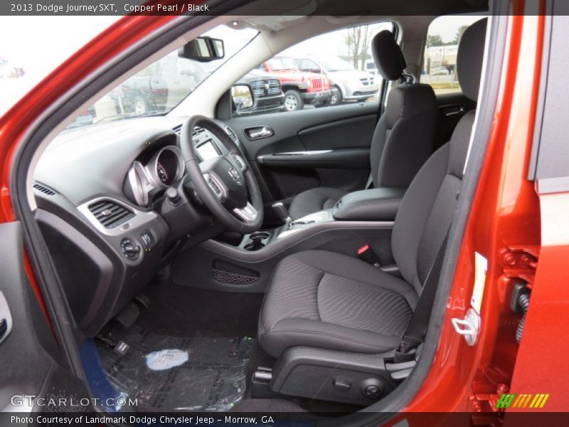 Copper Pearl / Black 2013 Dodge Journey SXT