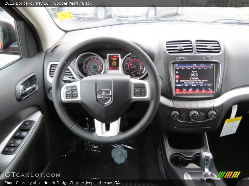 Copper Pearl / Black 2013 Dodge Journey SXT