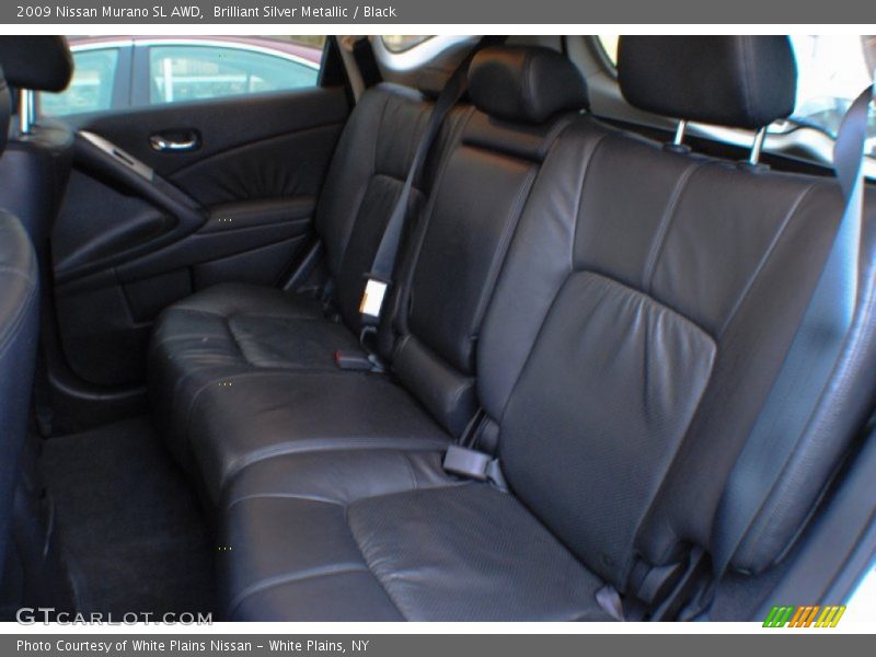 Brilliant Silver Metallic / Black 2009 Nissan Murano SL AWD