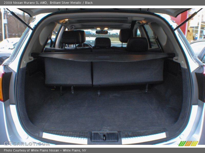 Brilliant Silver Metallic / Black 2009 Nissan Murano SL AWD
