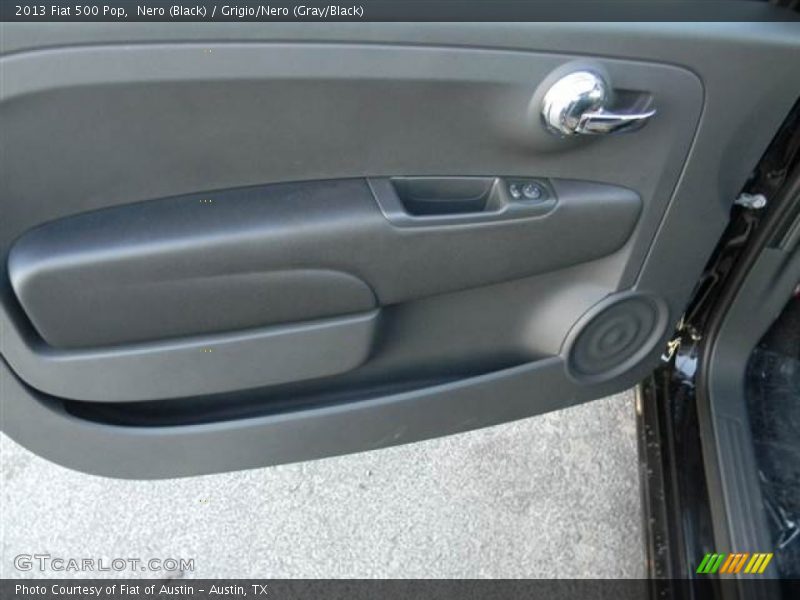 Nero (Black) / Grigio/Nero (Gray/Black) 2013 Fiat 500 Pop