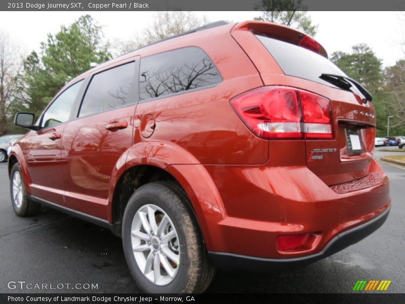 Copper Pearl / Black 2013 Dodge Journey SXT
