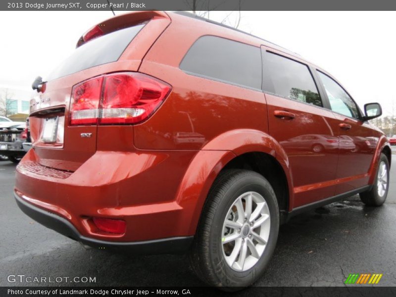 Copper Pearl / Black 2013 Dodge Journey SXT