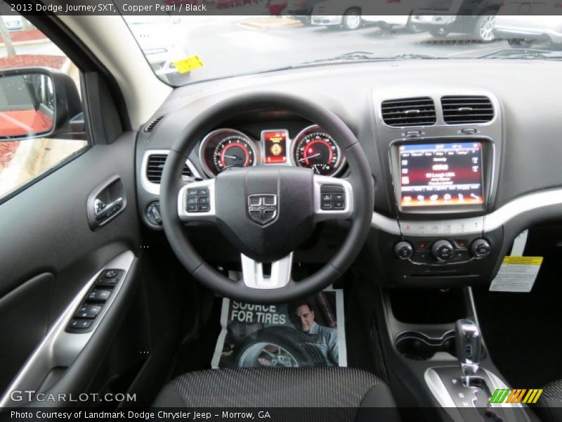 Copper Pearl / Black 2013 Dodge Journey SXT
