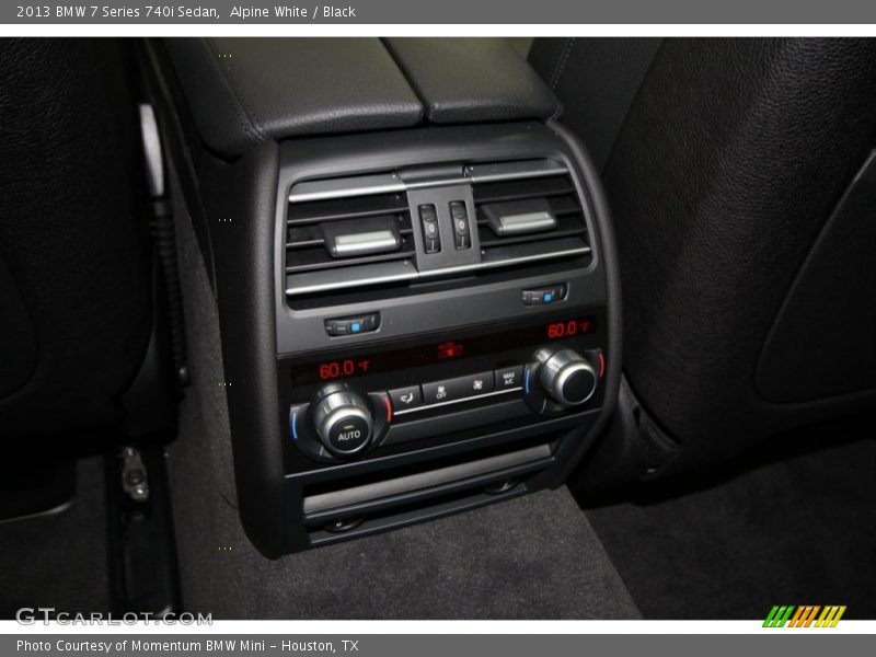 Alpine White / Black 2013 BMW 7 Series 740i Sedan