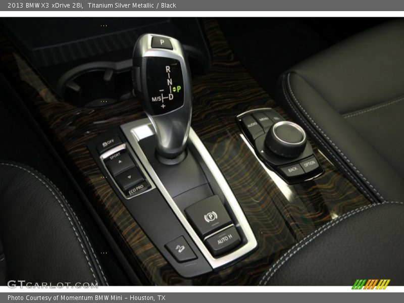 Titanium Silver Metallic / Black 2013 BMW X3 xDrive 28i