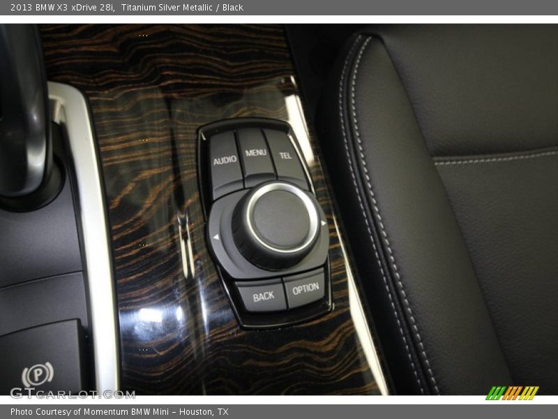 Titanium Silver Metallic / Black 2013 BMW X3 xDrive 28i