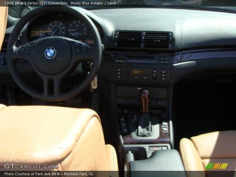 Mystic Blue Metallic / Sand 2006 BMW 3 Series 325i Convertible