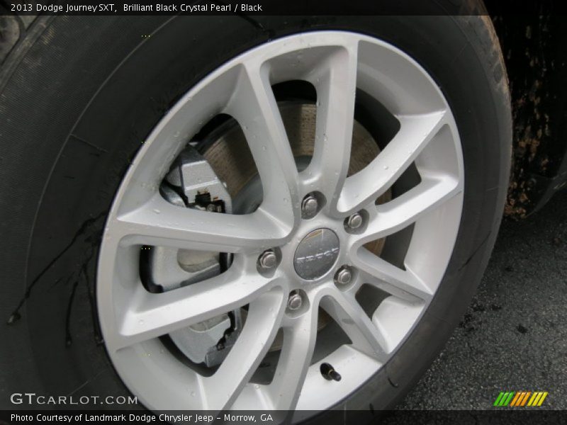 Brilliant Black Crystal Pearl / Black 2013 Dodge Journey SXT