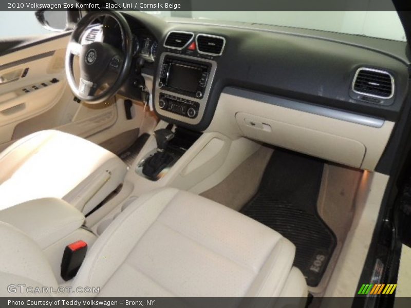 Black Uni / Cornsilk Beige 2010 Volkswagen Eos Komfort