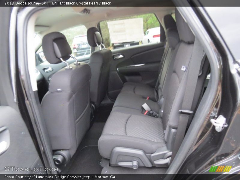 Brilliant Black Crystal Pearl / Black 2013 Dodge Journey SXT