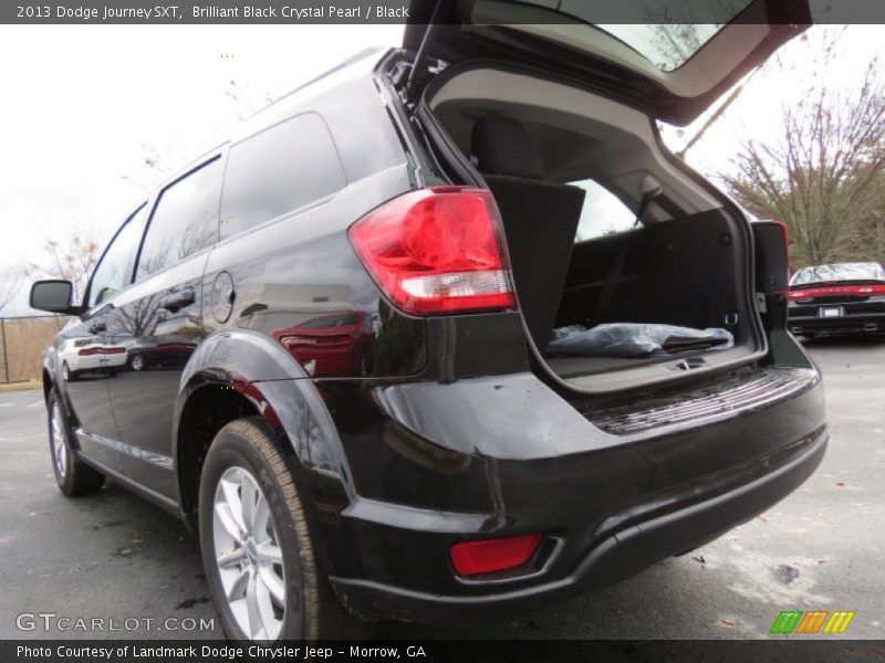 Brilliant Black Crystal Pearl / Black 2013 Dodge Journey SXT