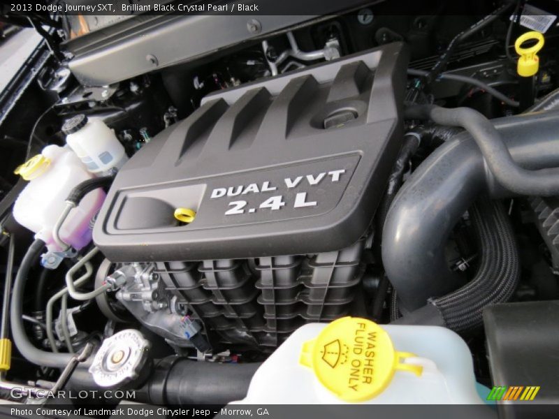 Brilliant Black Crystal Pearl / Black 2013 Dodge Journey SXT