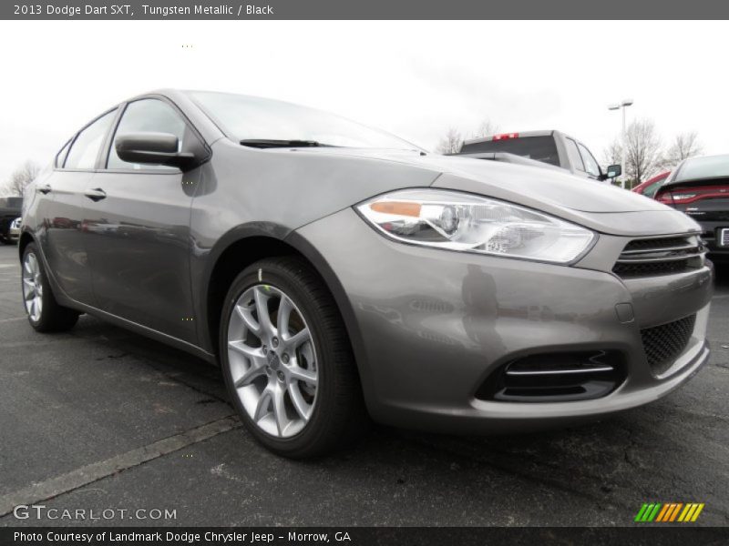 Tungsten Metallic / Black 2013 Dodge Dart SXT