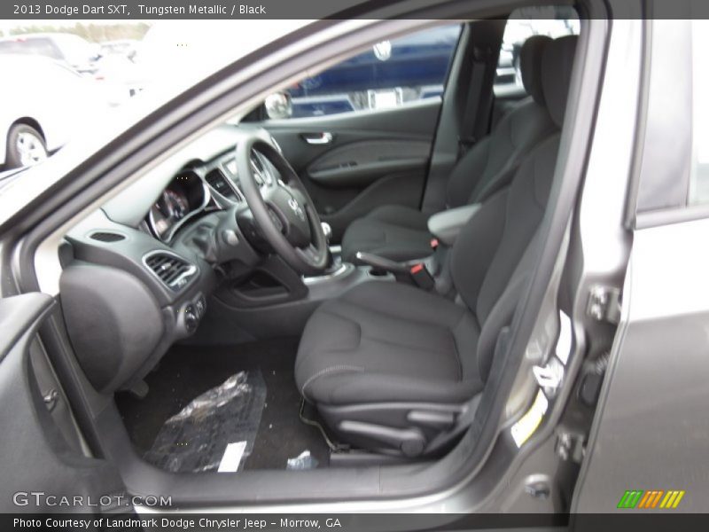 Tungsten Metallic / Black 2013 Dodge Dart SXT