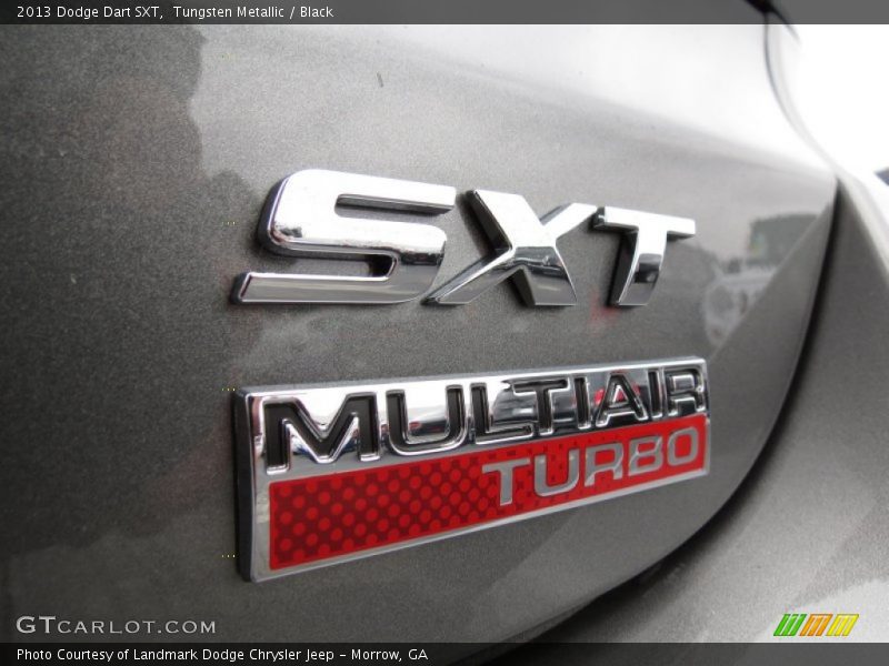 Tungsten Metallic / Black 2013 Dodge Dart SXT