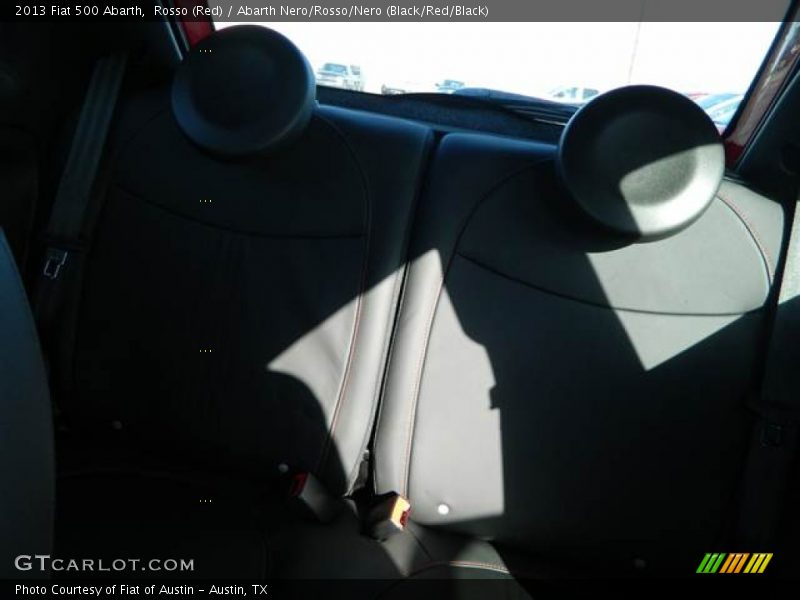 Rosso (Red) / Abarth Nero/Rosso/Nero (Black/Red/Black) 2013 Fiat 500 Abarth