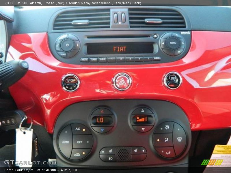 Rosso (Red) / Abarth Nero/Rosso/Nero (Black/Red/Black) 2013 Fiat 500 Abarth