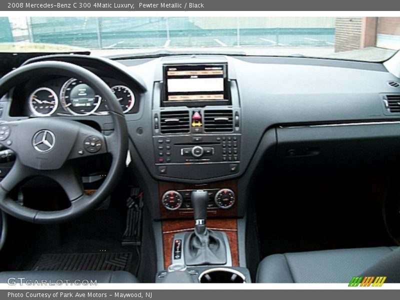 Pewter Metallic / Black 2008 Mercedes-Benz C 300 4Matic Luxury