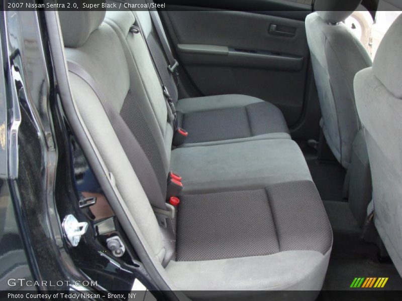 Super Black / Charcoal/Steel 2007 Nissan Sentra 2.0