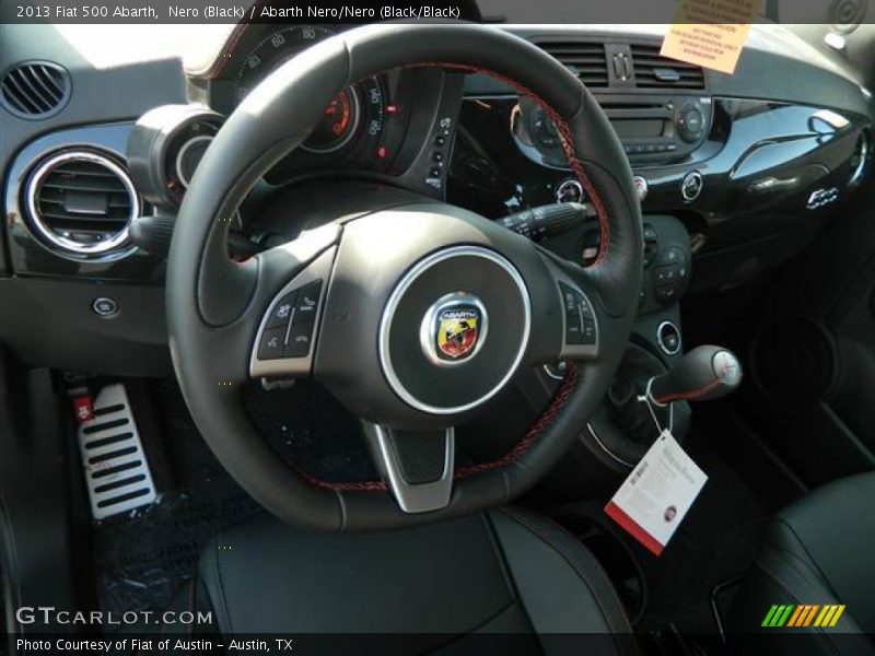 Nero (Black) / Abarth Nero/Nero (Black/Black) 2013 Fiat 500 Abarth