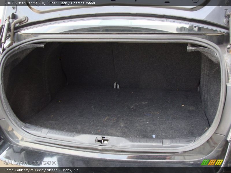 Super Black / Charcoal/Steel 2007 Nissan Sentra 2.0