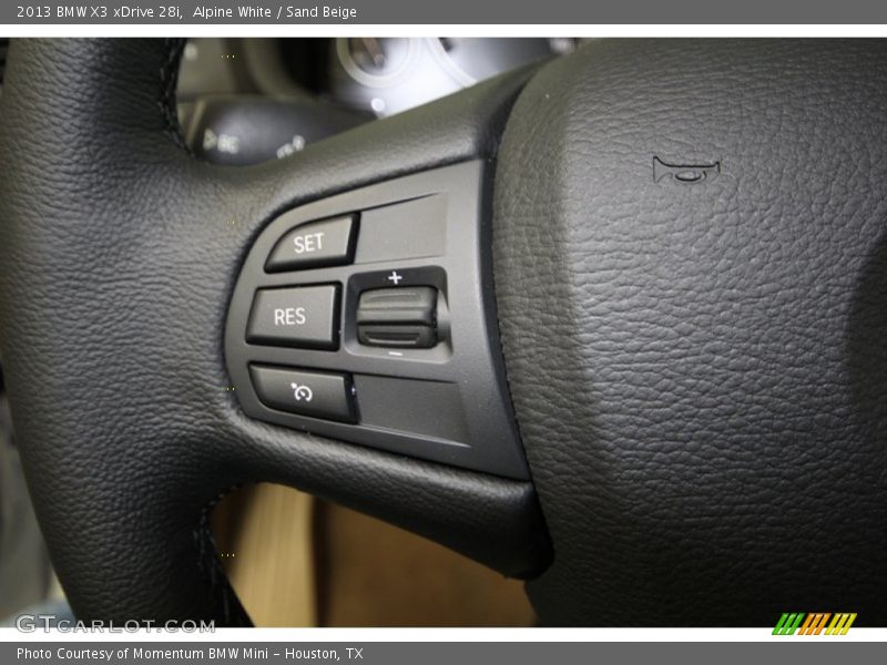Alpine White / Sand Beige 2013 BMW X3 xDrive 28i