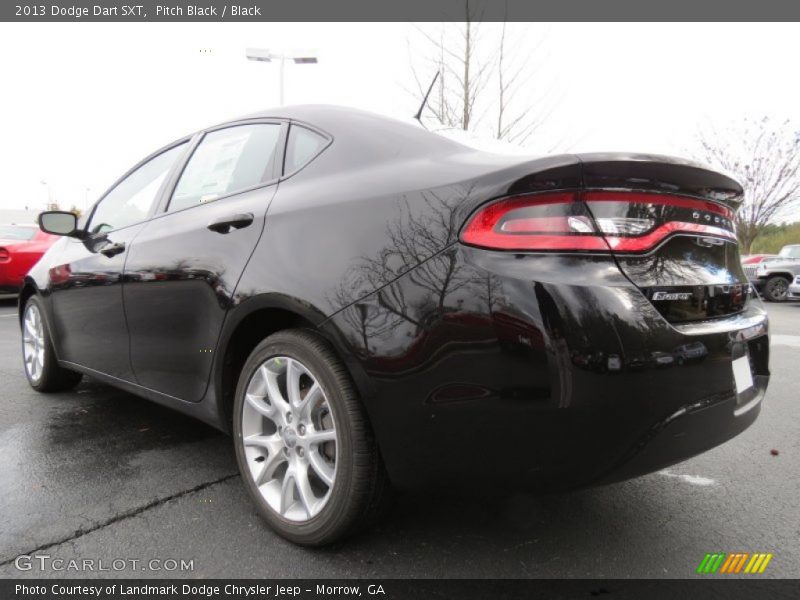 Pitch Black / Black 2013 Dodge Dart SXT
