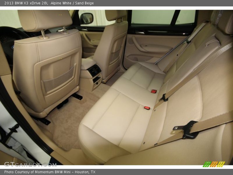Alpine White / Sand Beige 2013 BMW X3 xDrive 28i
