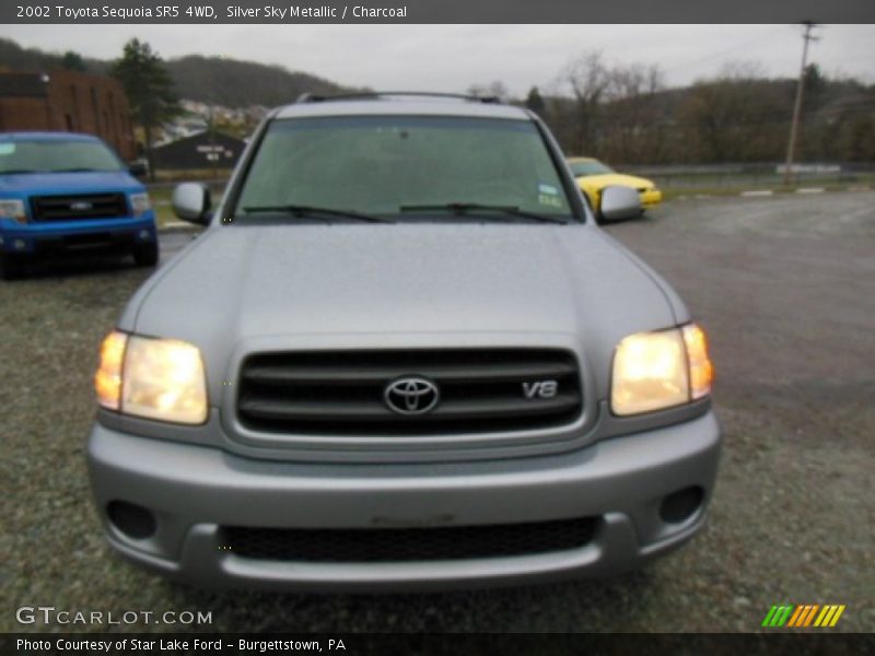 Silver Sky Metallic / Charcoal 2002 Toyota Sequoia SR5 4WD