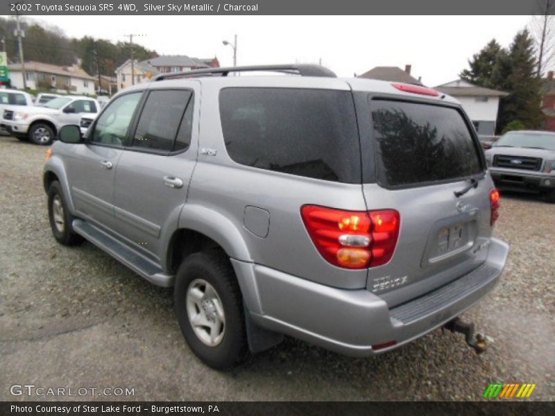 Silver Sky Metallic / Charcoal 2002 Toyota Sequoia SR5 4WD